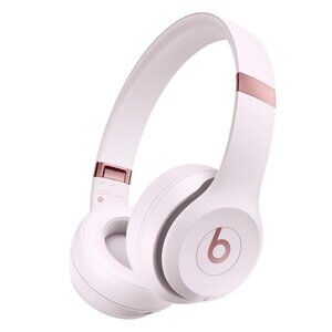 NIB Beats Solo 4 — On-Ear Wireless Headphones — Cloud Pink